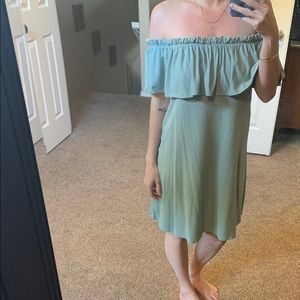 Off shoulder dress